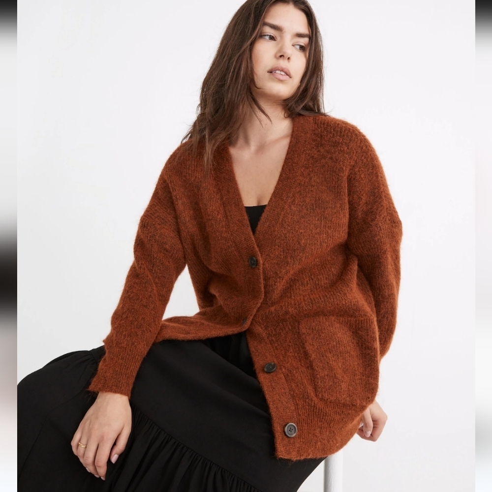Madewell Cowen Cardigan Sweater XXS